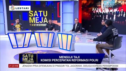 Komisi Percepatan Reformasi Polri, Harapan Perbaikan Institusi? | SATU MEJA