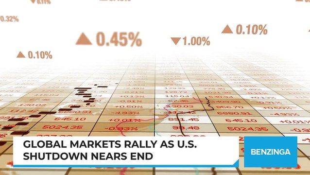 Global Markets Rally As U.S. Shutdown Nears End