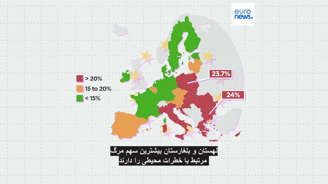 تحمیل هزینه ۲۸۲ میلیارد یورویی؛ کدام عوامل زیست‌محیطی باعث بیماری‌های قلبی‌-عروقی در اروپا می‌شوند؟