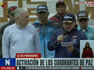 Sec. Gral. del PSUV Cabello expresó que la meta es llegar a 6 mil comunas equipadas