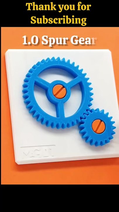 Discover 5 Essential Gears That Drive Modern Machines _ 3D Printed Mechanisms #engineeringbasics