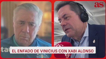 Ancelotti desvela en AS cómo vivió el enfado de Vinicius con Xabi Alonso y cómo se puede gestionar al '7'