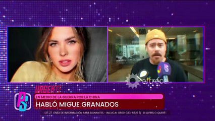 "Eso fue lo que dijo": Migue Granados reveló por qué Paula Chaves no quiso entrevistar a la China Suárez