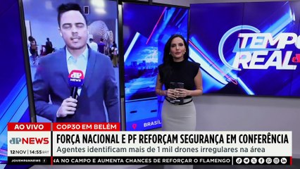 COP30: Força Nacional e Polícia Federal reforçam segurança durante conferência em Belém