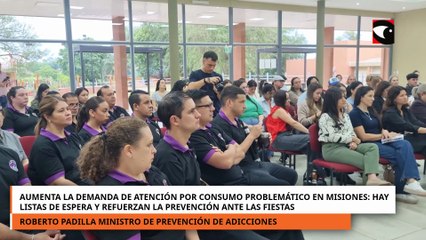 Aumenta la demanda de atención por consumo problemático en Misiones