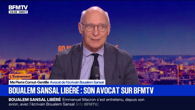 Boualem Sansal: Son état de santé n'est pas alarmant selon son avocat Me Pierre Cornut-Gentille