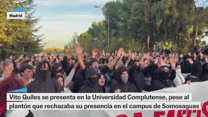 Vito Quiles llega a la Complutense