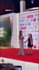 الكل بينادي عليهم.. زينة وناهد السباعي في افتتاح مهرجان القاهرة السينمائي