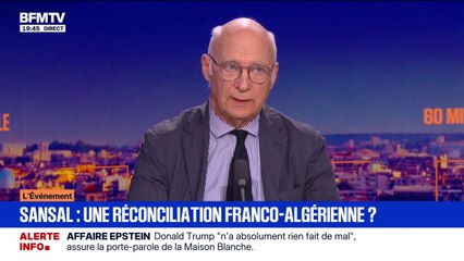 Pierre Cornut-Gentille, avocat de Boualem Sansal: "Nous avons toujours pensé que d'associer le cas de Boualem Sansal aux différends politiques entre la France et l'Algérie était une erreur"