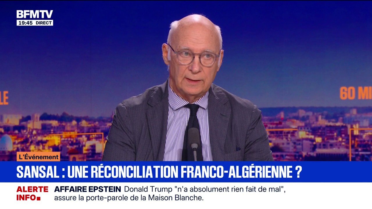 Pierre Cornut-Gentille, avocat de Boualem Sansal: "Nous avons toujours pensé que d'associer le cas de Boualem Sansal aux différends politiques entre la France et l'Algérie était une erreur"