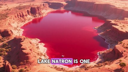 Why Does This Lake Turn Red Every Year? | Lake Natron – The Deadly Water That Turns Animals to Stone