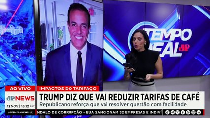 Donald Trump diz que reduzirá tarifas sobre importações do café