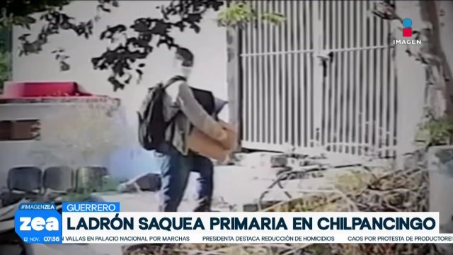 Ladrón roba seis computadoras de una primaria en Chilpancingo, Guerrero