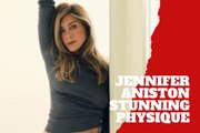 Jennifer Aniston shows a stunning physique on the cover of Elle magazine