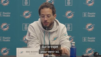 Miami Dolphins - McDaniel : "L'Espagne me rappelle le nord de la Californie"
