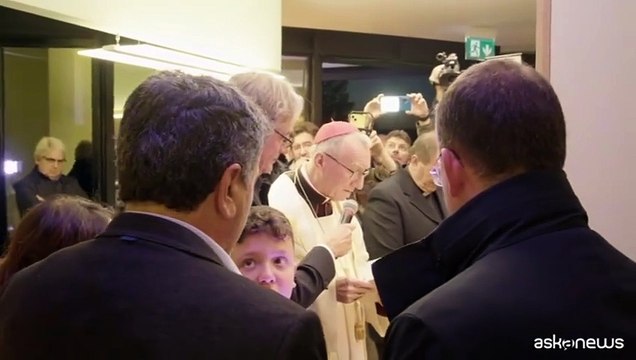 Parolin inaugura a Roma il poliambulatorio Giovanni Paolo I