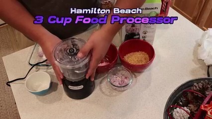 Best Review: Hamilton Beach 3-Cup Mini Food Processor !