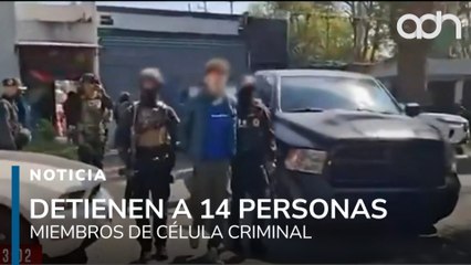 Detienen a 14 narcomenudistas en el oriente de la CDMX, decomisan droga y armas