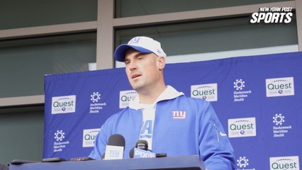 Mike Kafka speaks for the FIRST TIME as Giants Interim Head Coach