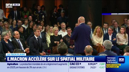 Le Tech Flash : Emmanuel Macron accélère sur le spatial militaire, par Julien Thibaud - 12/11