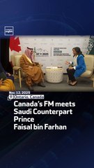 Canada’s FM meets Saudi Counterpart Prince Faisal bin Farhan