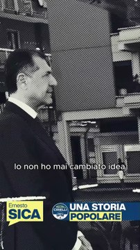 Ernesto Sica - I miei ideali e i miei principi sono sempre stati il punto di partenza (12.11.25)