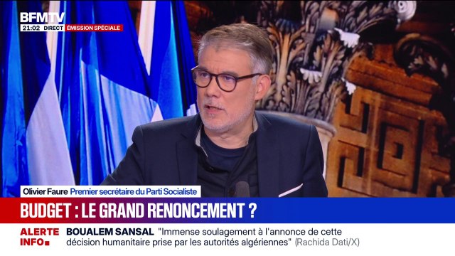 Olivier Faure répond aux critiques concernant l'aspect temporaire de la suspension de la réforme des retraites