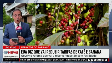 EUA vão reduzir tarifas sobre importações de café e banana; bancada debate impactos no Brasil