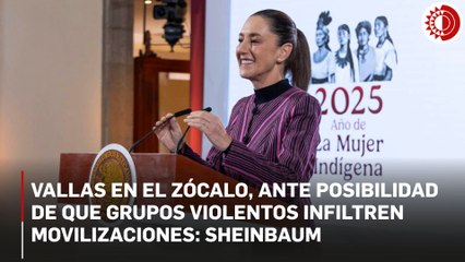 Es importante conocer quiénes convocan a marcha de Generación Z: Sheinbaum