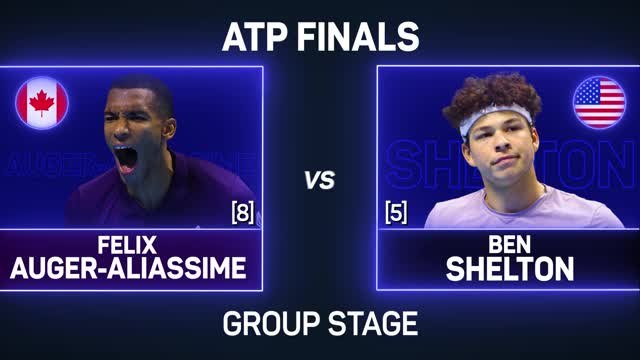 Auger-Aliassime fights back to pick up first win of ATP Finals