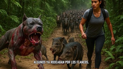 PITBULL vs 100 CAITÍES: La batalla más salvaje de la selva