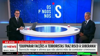 “Precisamos de penas rigorosas para facções criminosas”, afirma D’Ávila