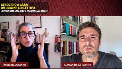 Di Battista - Genocidio a Gaza: un crimine collettivo - L'ultimo rapporto ONU di Francesca Albanese (12.11.25)