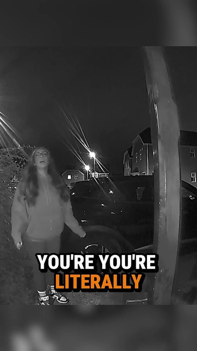 Entitled Teen Blocks My Drive Then Complains About Getting Clamped