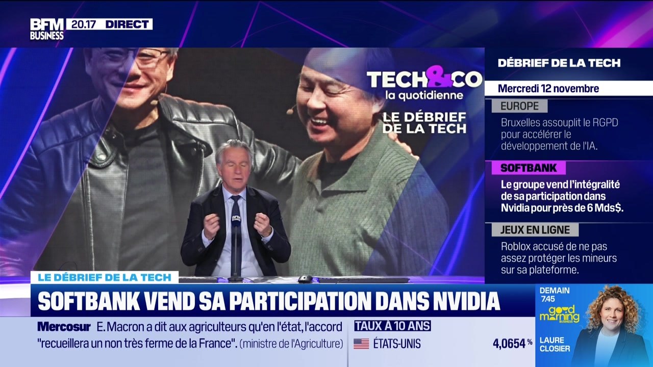 Tech & Co, la quotidienne - Mercredi 12 novembre