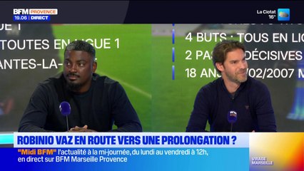 Virage Marseille du mercredi 12 novembre - Robino Vaz en route vers une prolongation ?
