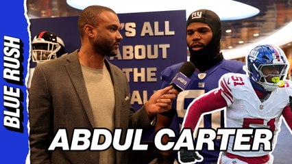 Giants' Abdul Carter expects 'much more' out of himself | Blue Rush