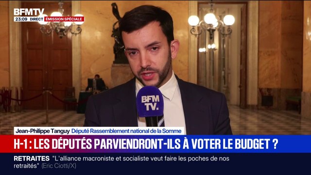 Je n'ai pas compris leur position , affirme Jean-Philippe Tanguy (RN) à propos de La France Insoumise qui a voté contre la suspension de la réforme des retraites