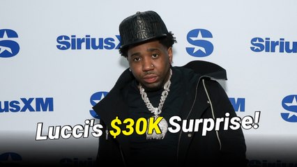 YFN Lucci surprises his mother with $30K in cash and 30 different birthday gifts
