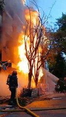 Fuga de gas y explosión en Caballito I