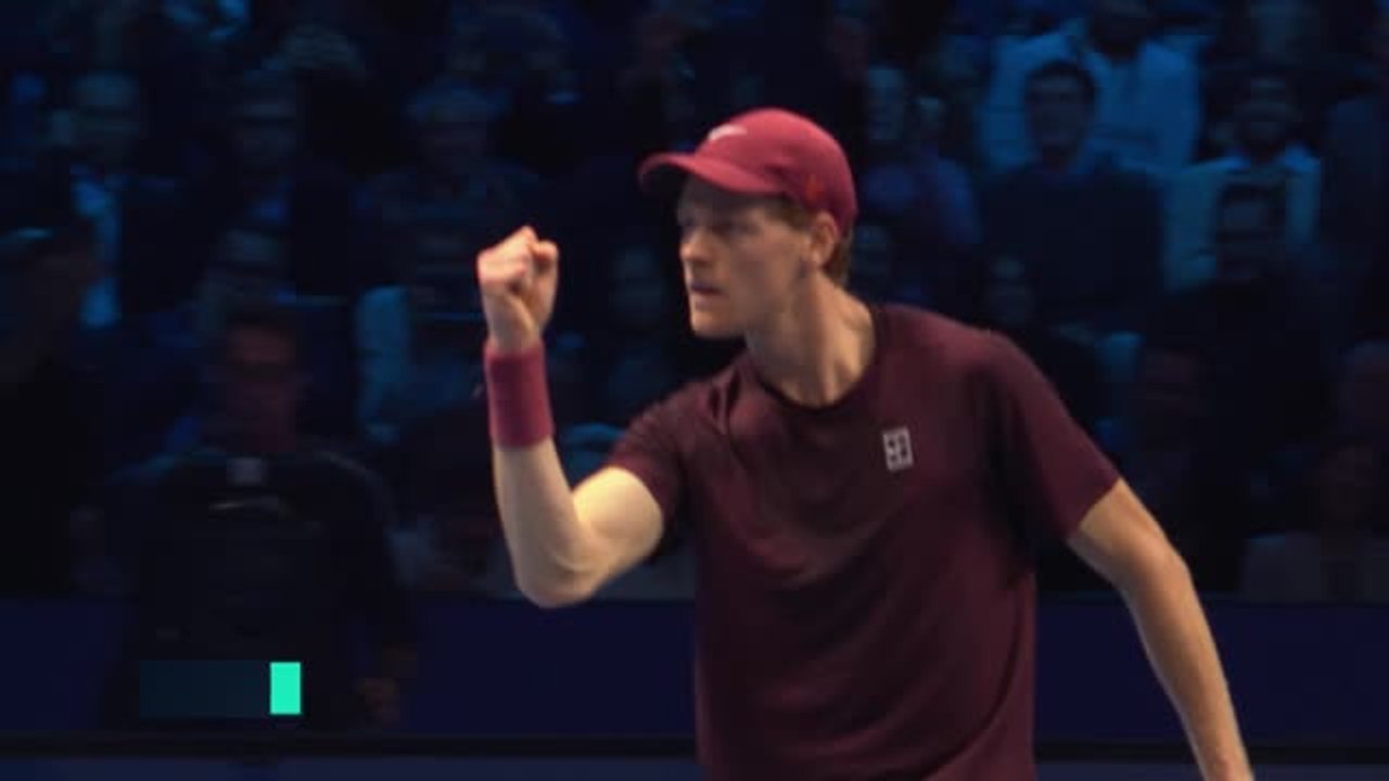 Finales ATP - Sinner qualifié pour les demi-finales après sa victoire face à Zverev