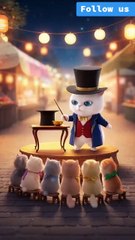 Cat showing feats, amazing video