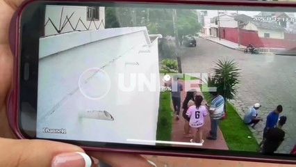 Cámara se seguridad capta a sujeto que presuntamente dejó a bebé sin vida en el centro cruceño