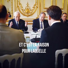 Palestinian President Mahmoud Abbas's visit to France and meeting with French President Macron|Bath uk