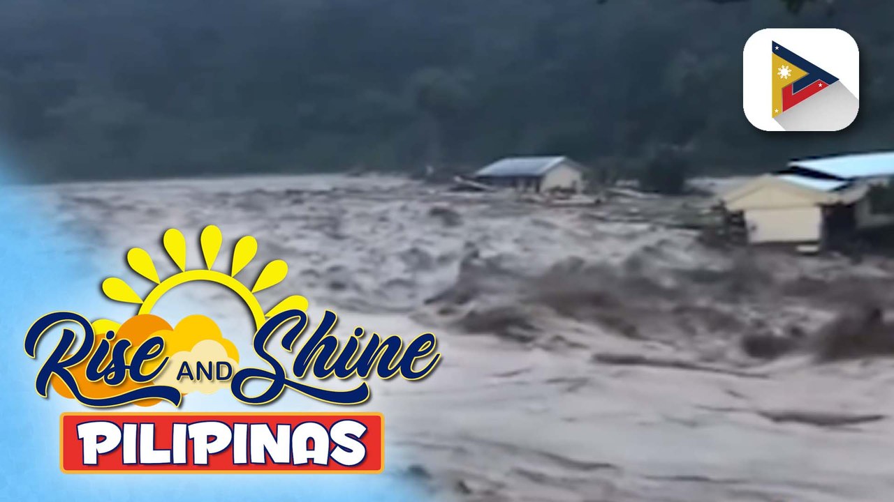 2 classroom ng Lubo Elem. School sa Kalinga, tinangay ng malakas na agos ng tubig ng ilog habang nananalasa ang Bagyong #UwanPH