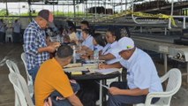 Cientos de personas participaron en feria de reclutamiento de la empresa bananera Chiquita en Bocas del Toro