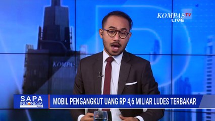 Mobil Pengangkut Uang Terbakar di Polewali Mandar, Rp4,6 Miliar Ludes Terbakar | SAPA PAGI