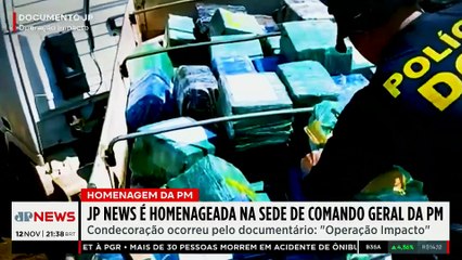 Jovem Pan News é homenageada no Comando Geral da PM