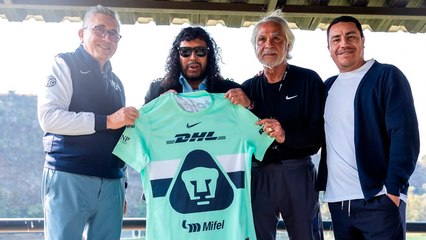 René Higuita visita a Pumas y a Efraín Juárez; manda mensaje a la afición previo al Play-In