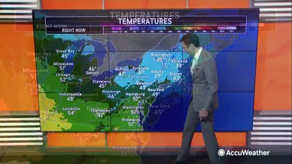 Warmer, less snowy conditions returning to the Northeast